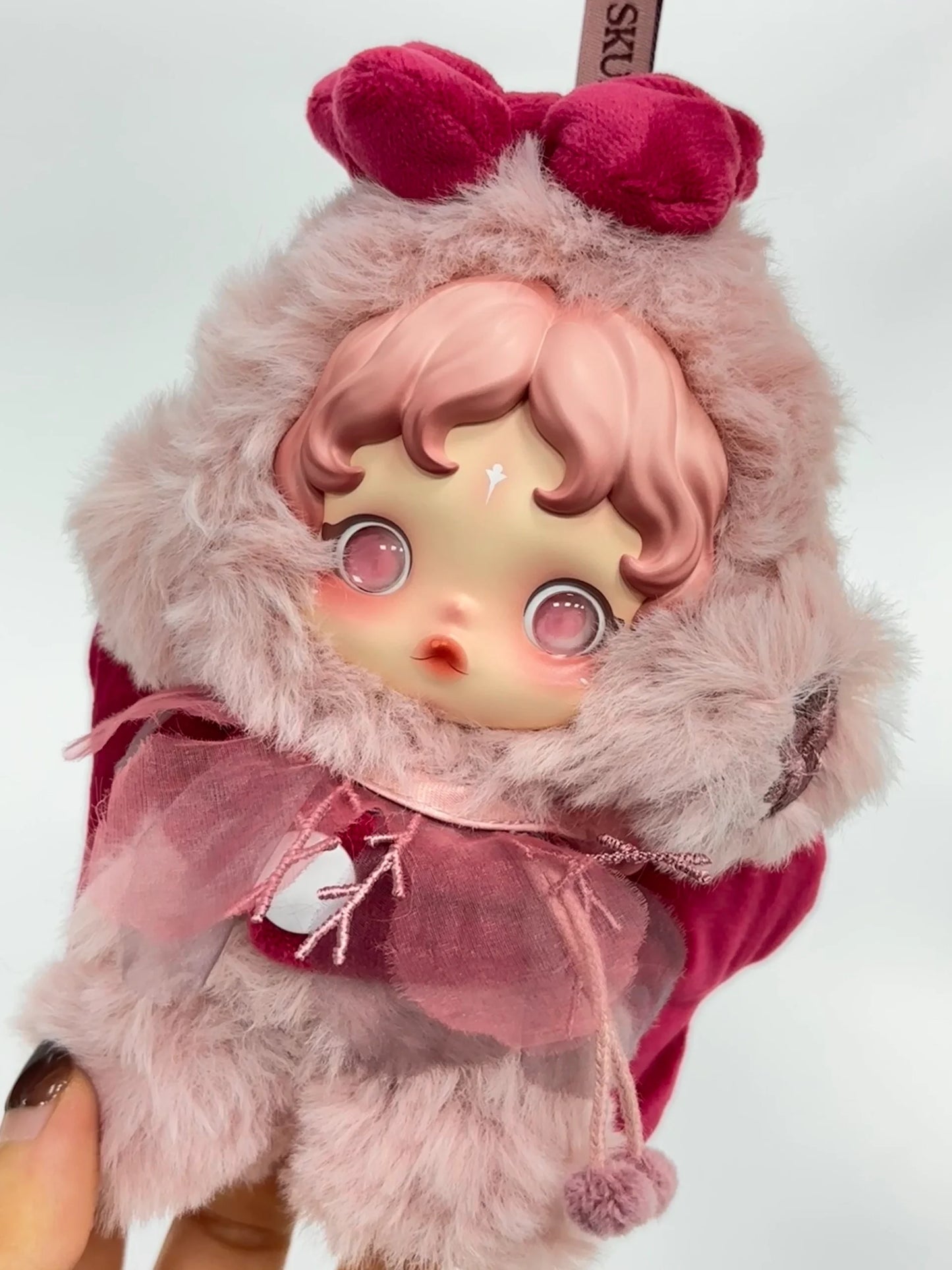 Bow-tie two-piece doll clothes