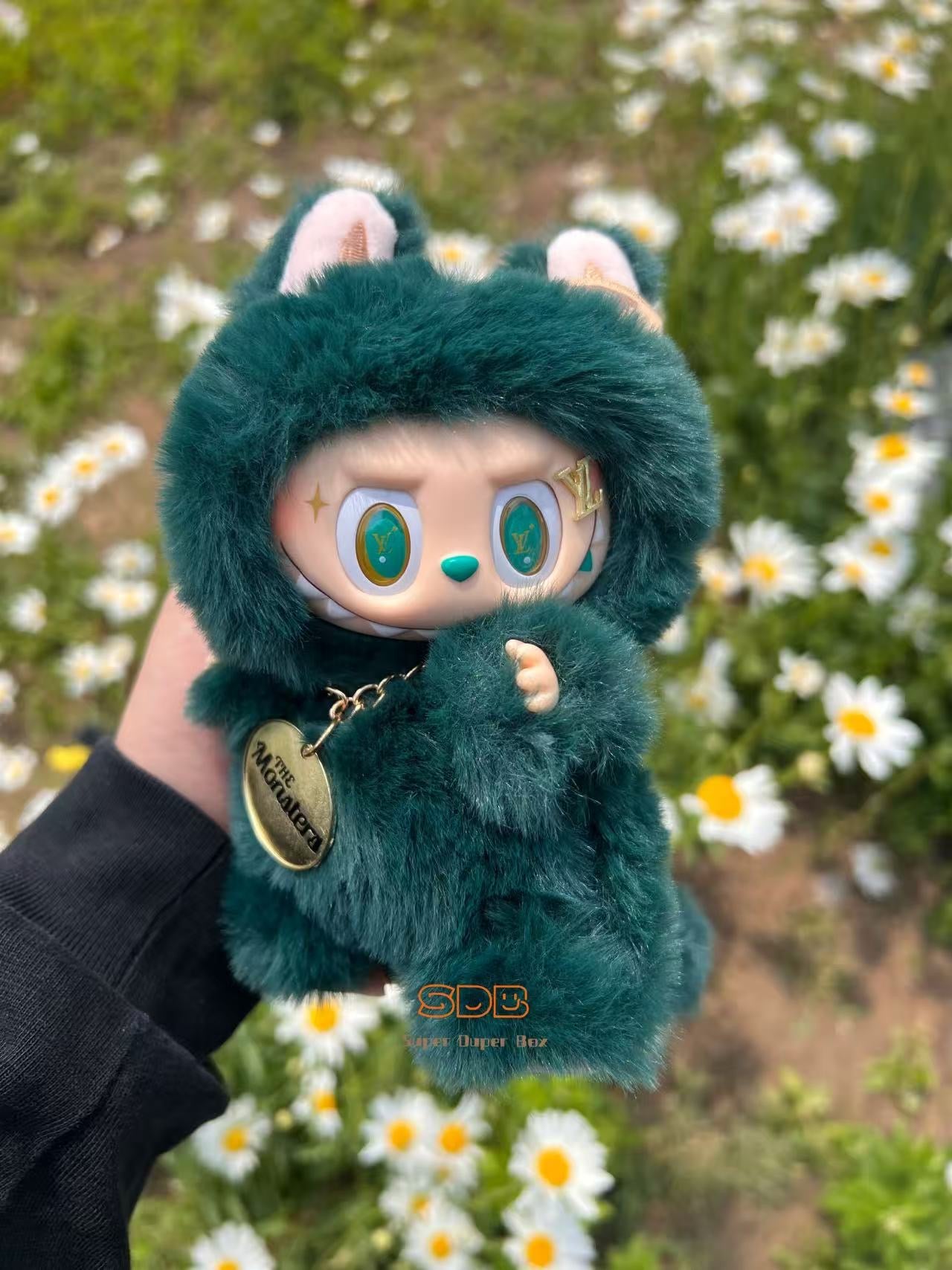 Labubu × LV Retrofit Design Pendants