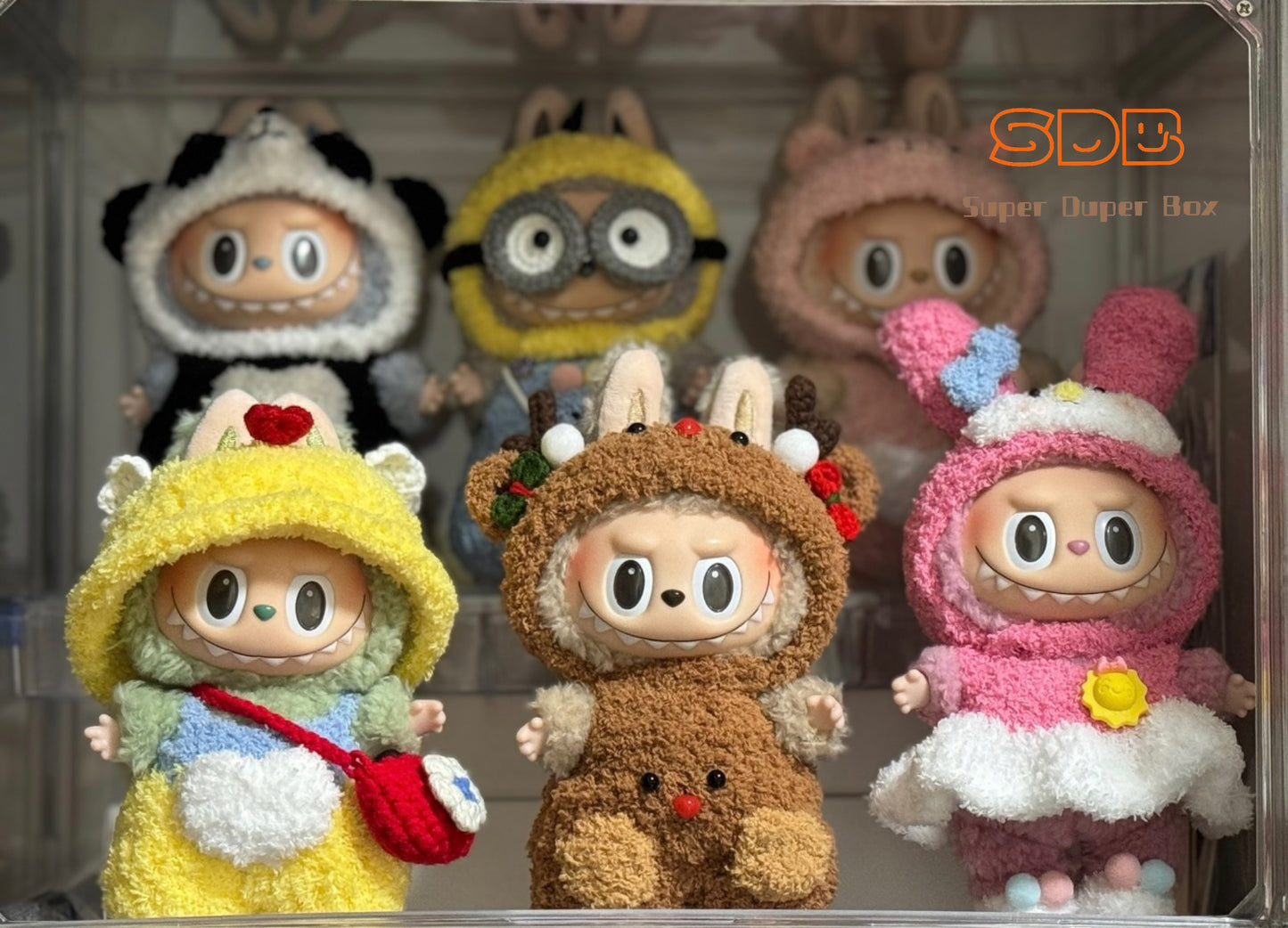 Labubu | Christmas Reindeer | Doll Clothes Handmade