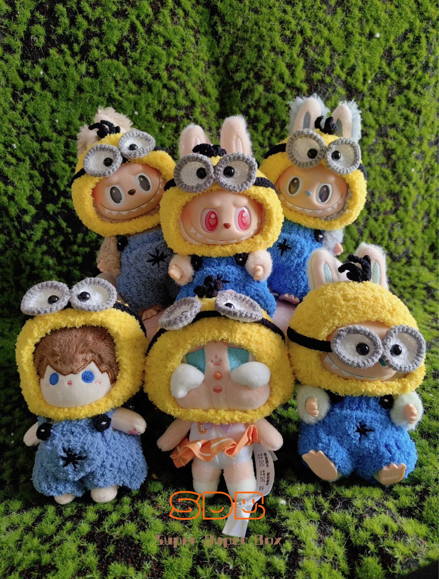 POP MART Labubu Minions Doll clothes