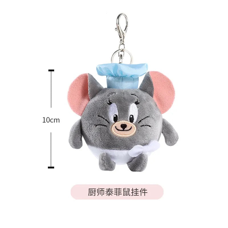Tom and Jerry Plush pendant Keychain