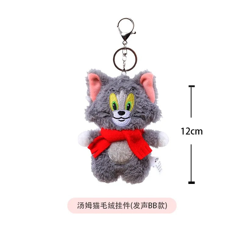Tom and Jerry Plush pendant Keychain
