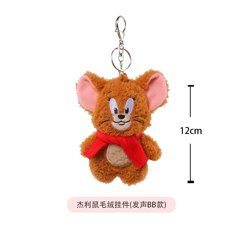 Tom and Jerry Plush pendant Keychain