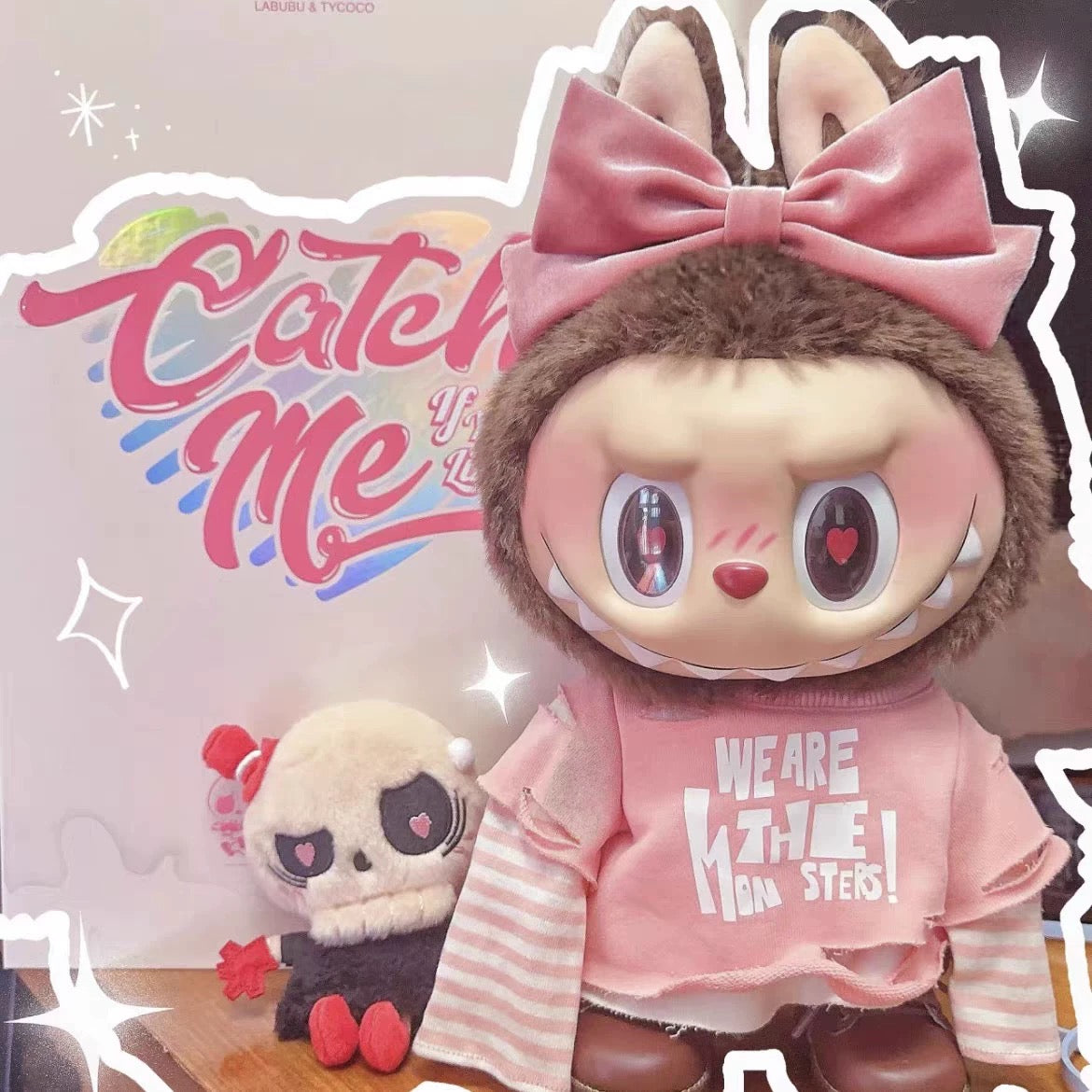 POPMART LABUBU Catch Me If You Like Me Valentine's Day series vinyl dolls