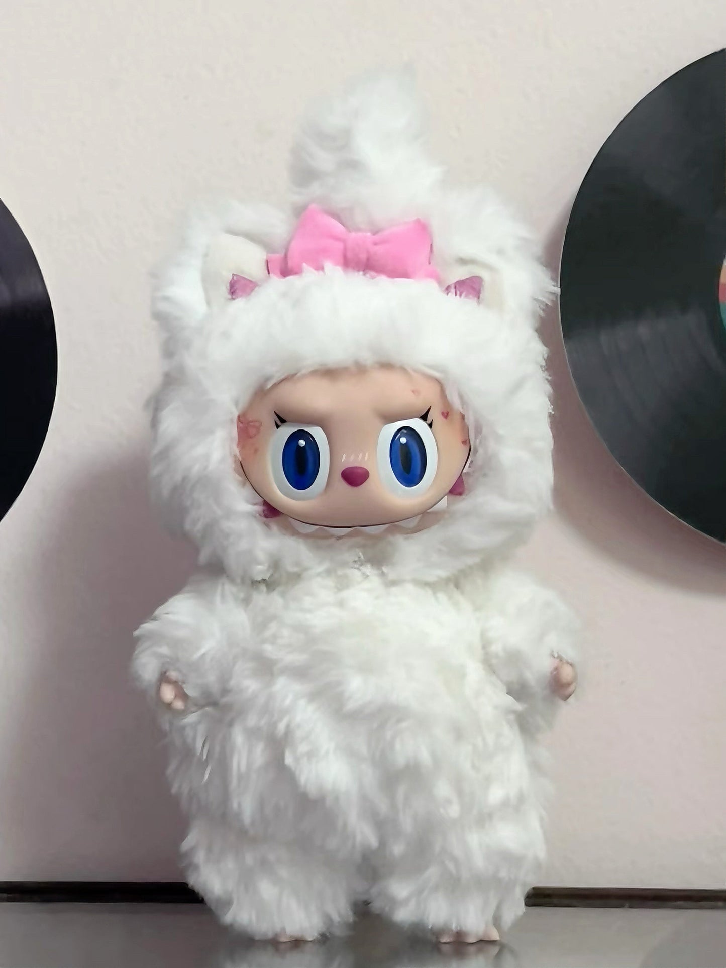Labubu X Betty Cat Retrofit Design Pendants