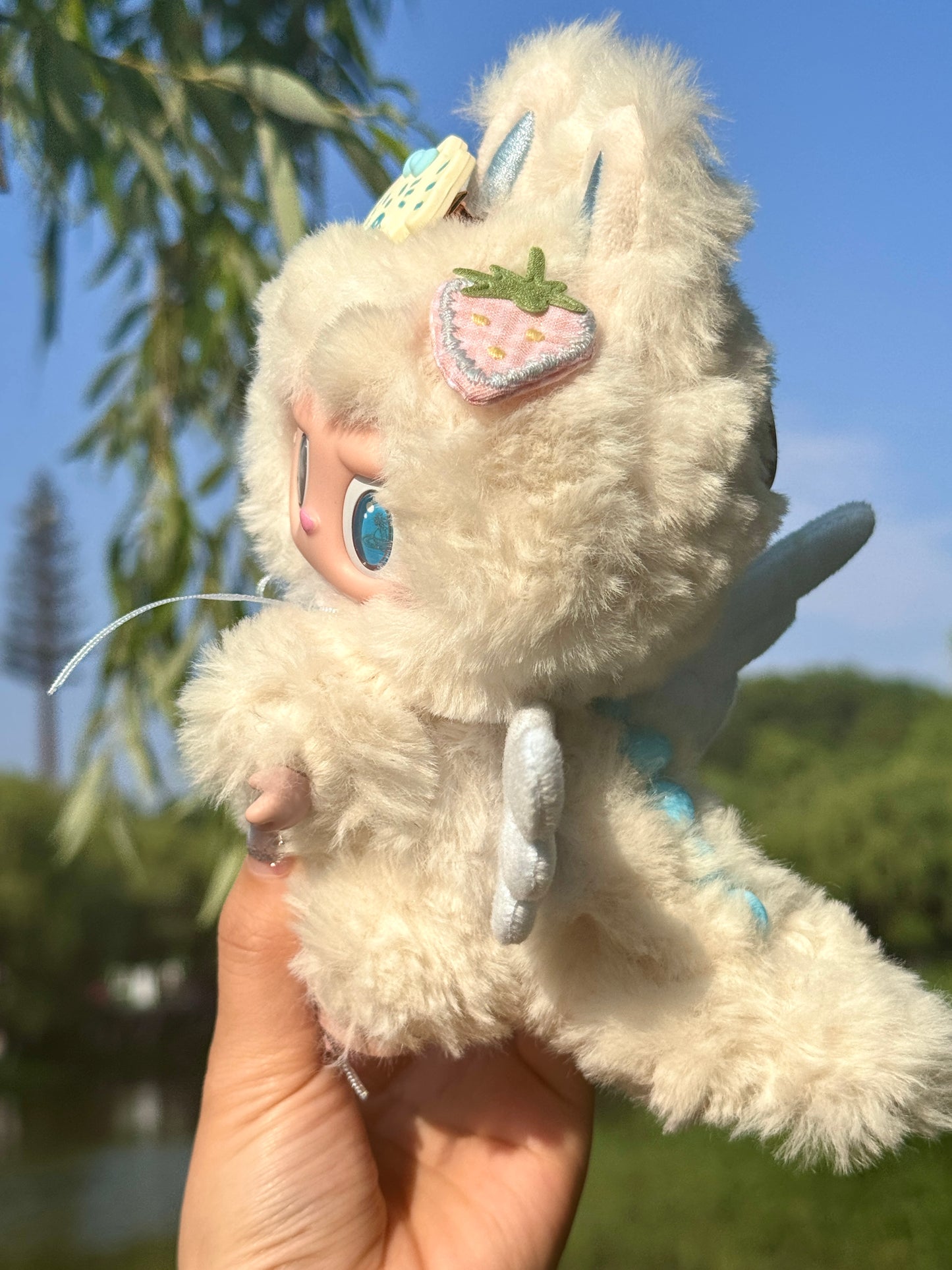 Handmade LABUBU Sea Salt Sparkling Ice Doll – Authentic Redesign