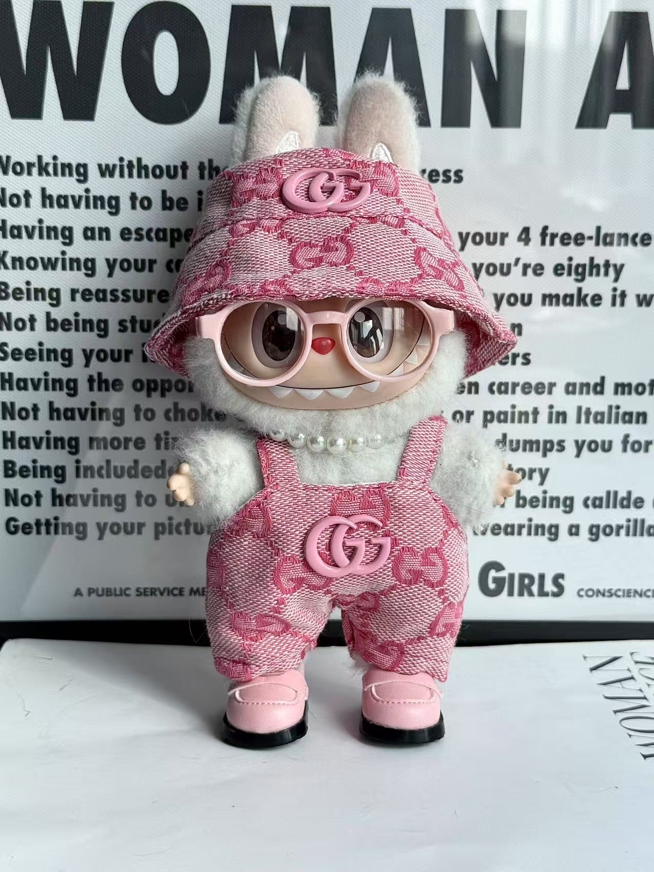 LABUBU Doll Outfit – Luxury Fashion Series