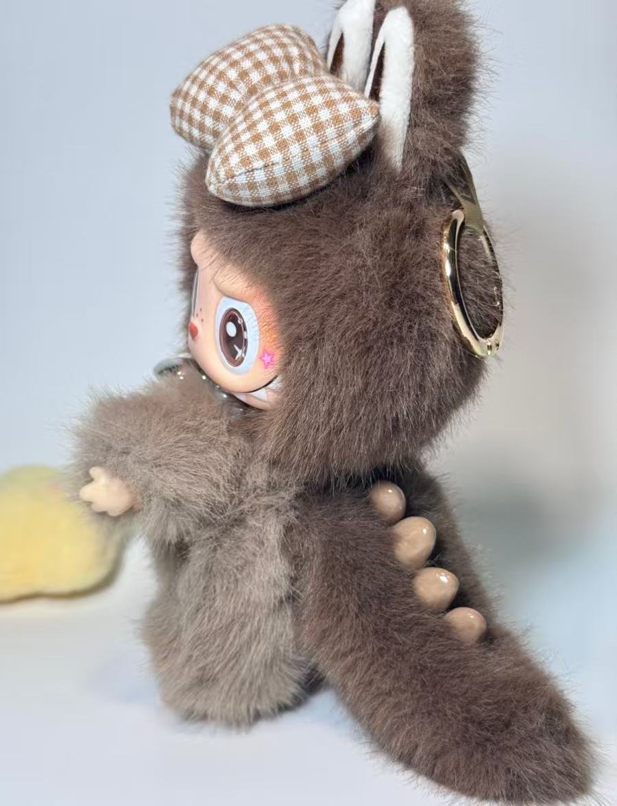 LABUBU Authentic|Handmade Mocha Brown Edition