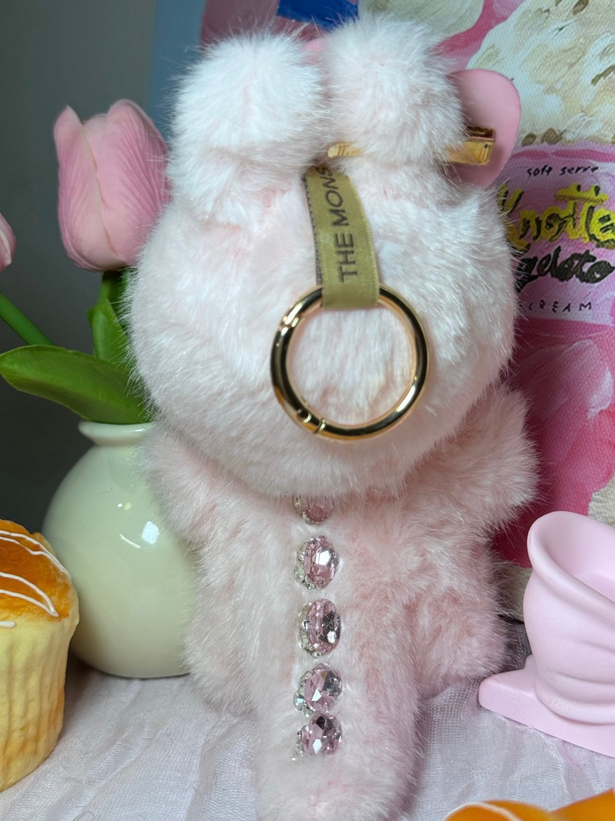 LABUBU Authentic|Handmade Pink Angel Edition