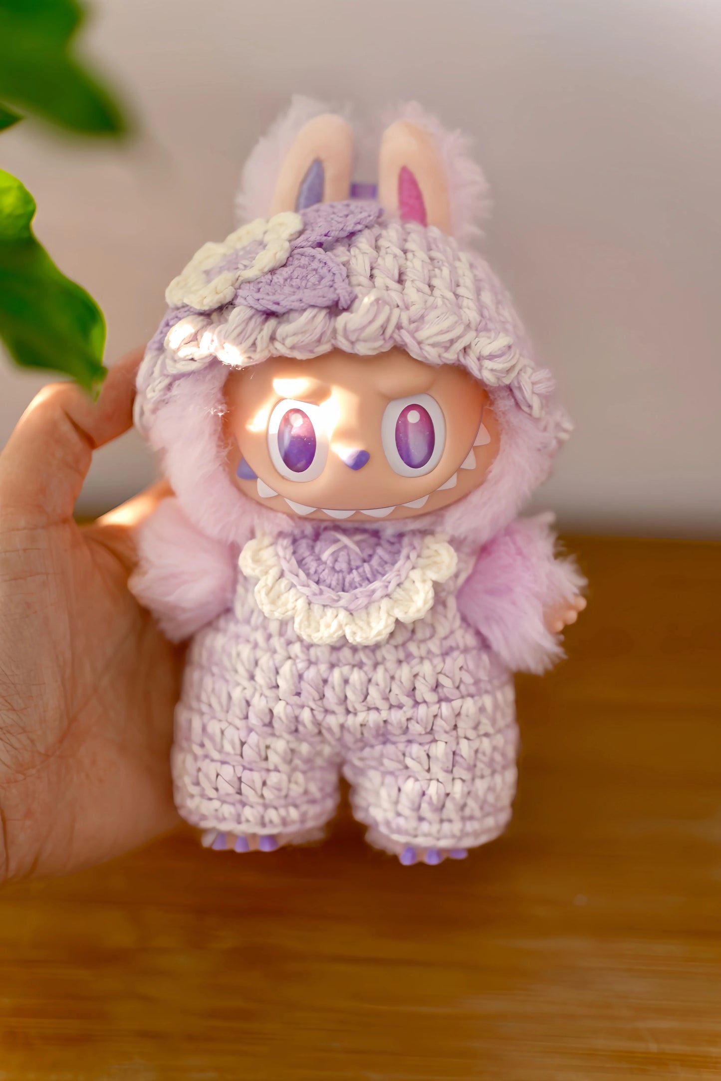 LABUBU Handmade Knitted Doll Outfit 001