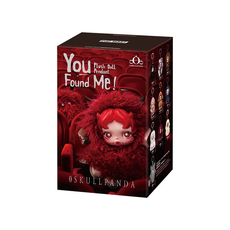 SKULLPANDA You Found Me Series Plush Doll Pendant(Pre-order)
