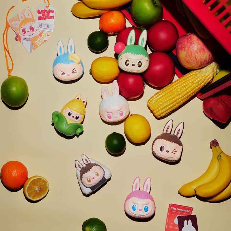 THE MONSTERS Wacky Mart Series——Squishy Blind Box Keychains(Pre-order)
