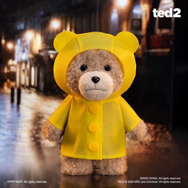 Ted2 Teddy Bear Movable Plush Pendant