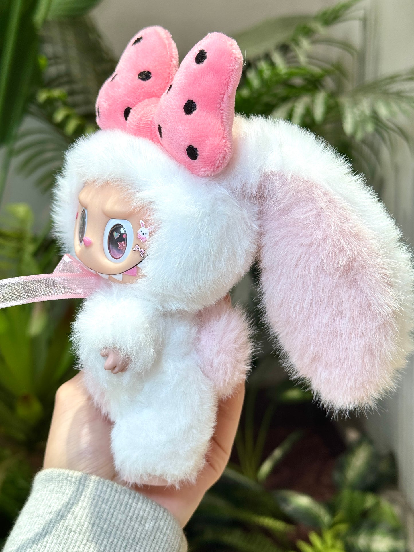 Labubu X Droopy Bunny Retrofit Design Pendants