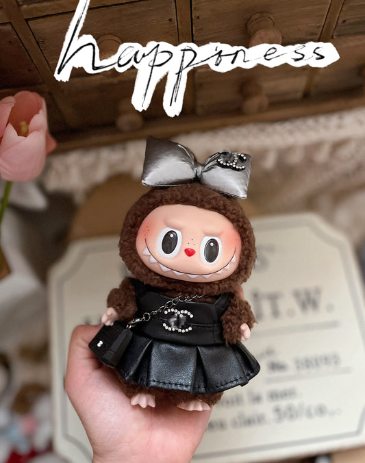 LABUBU 17 - centimeter Vinyl Pendant Doll's Changeable Clothing