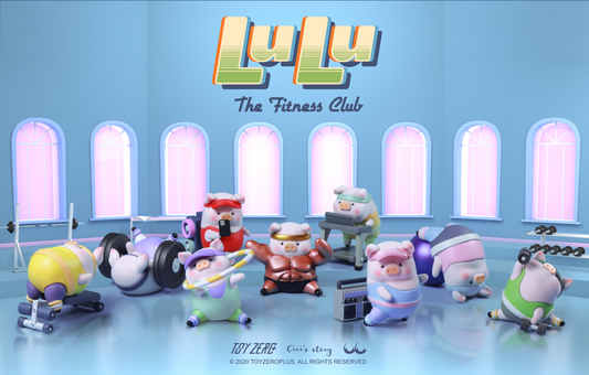Lulu the Piggy - Fitness Club Blind Box Series