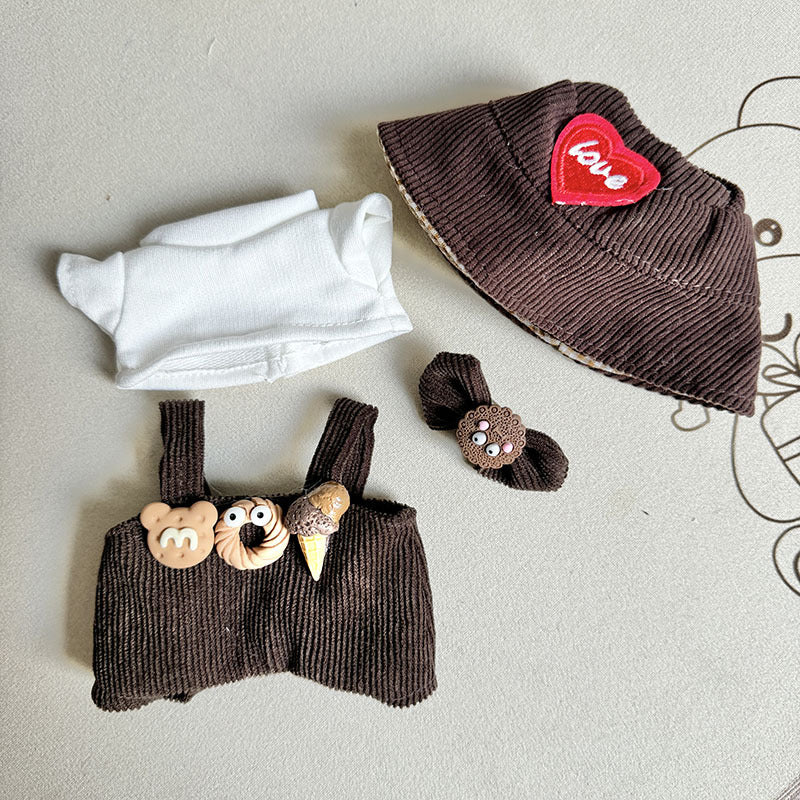 Labubu V1 V2 Suspender Pants 2 Costume