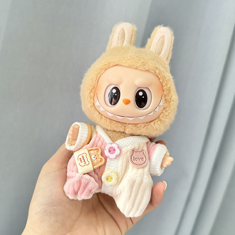 Labubu V1 V2 Stripe Costume