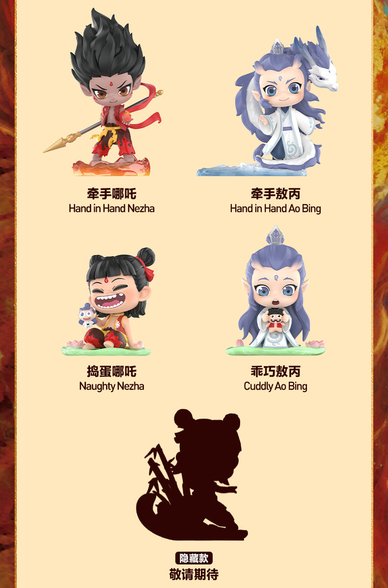 POP MART Nezha: Natural Bond Series Blind Box Figurine, a Great Gift