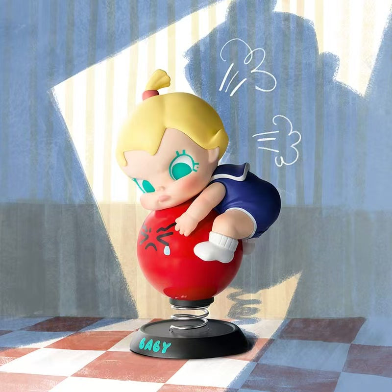 POP MART Baby Molly Hugging Exploration Plan Series Figurine Blind - box Toys, a Great Gift