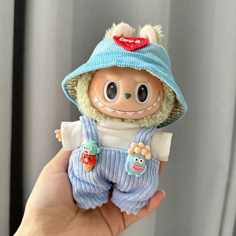 Labubu V1 V2 Suspender Pants 2 Costume