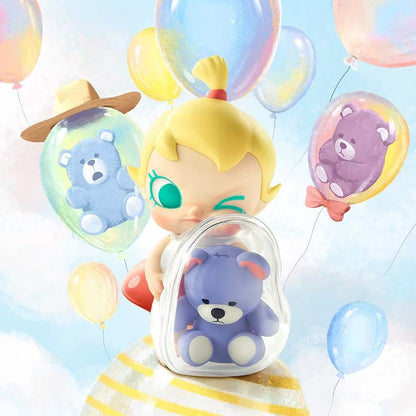 POP MART Baby Molly Hugging Exploration Plan Series Figurine Blind - box Toys, a Great Gift