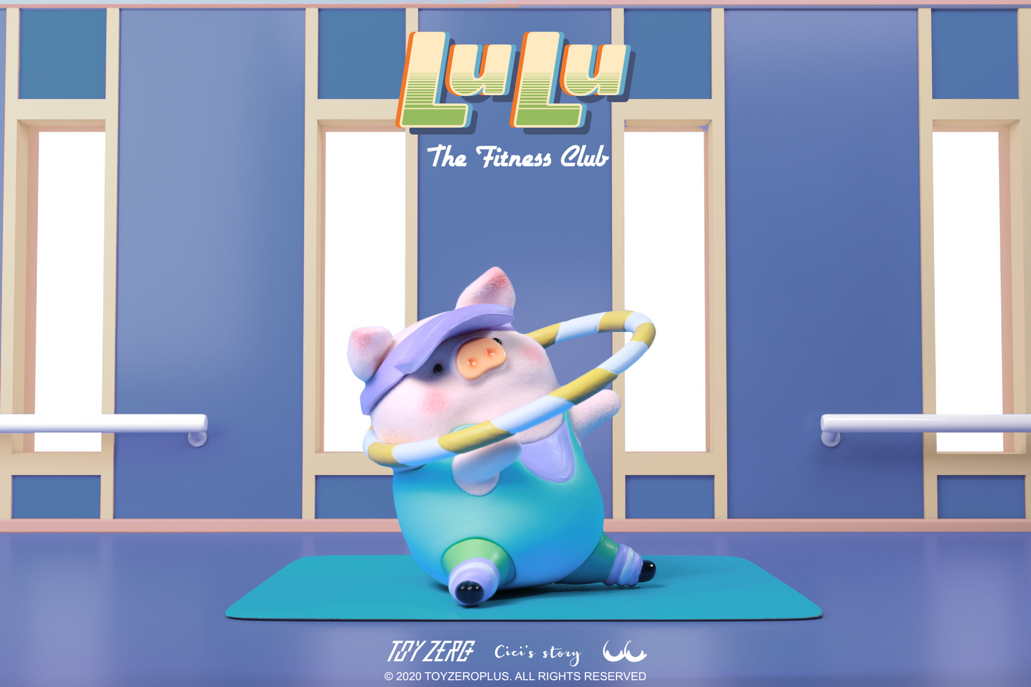 Lulu the Piggy - Fitness Club Blind Box Series
