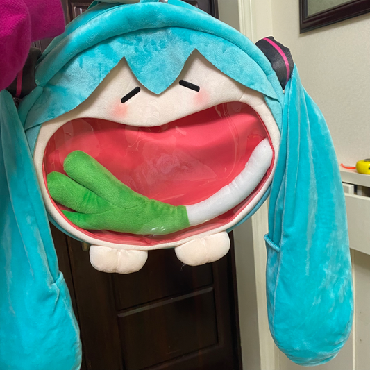 Hatsune Miku 'Cutie Pie' Series – Super Soft Smile 4-Way Ita Bag