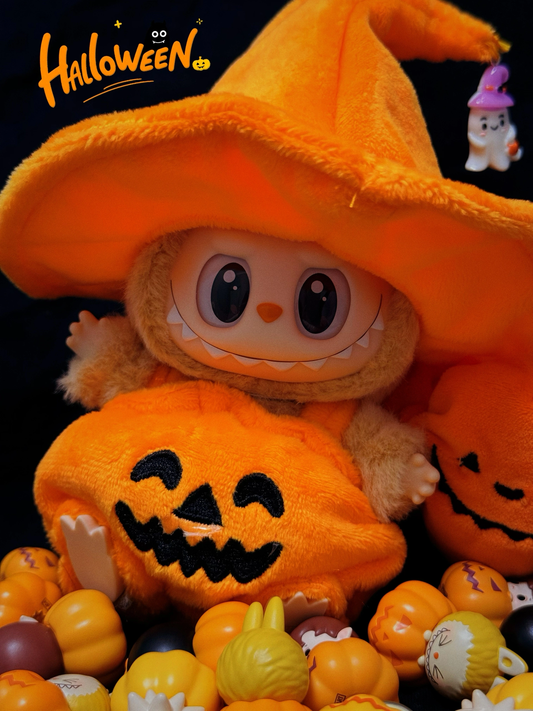 Labubu Halloween Pumpkin Outfit