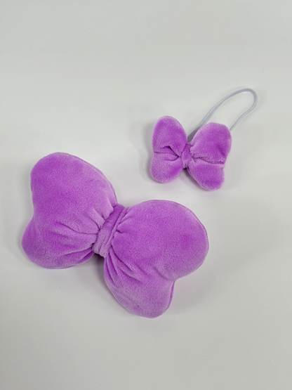 Bow-tie two-piece doll clothes
