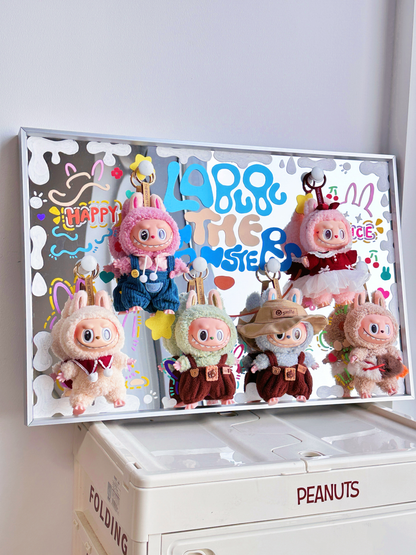 Labubu Vinyl Doll Storage Decoration Diorama