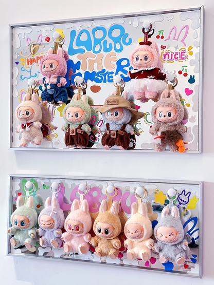 Labubu Vinyl Doll Storage Decoration Diorama