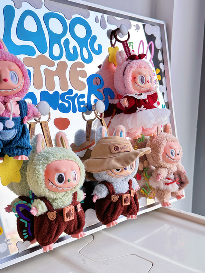 Labubu Vinyl Doll Storage Decoration Diorama