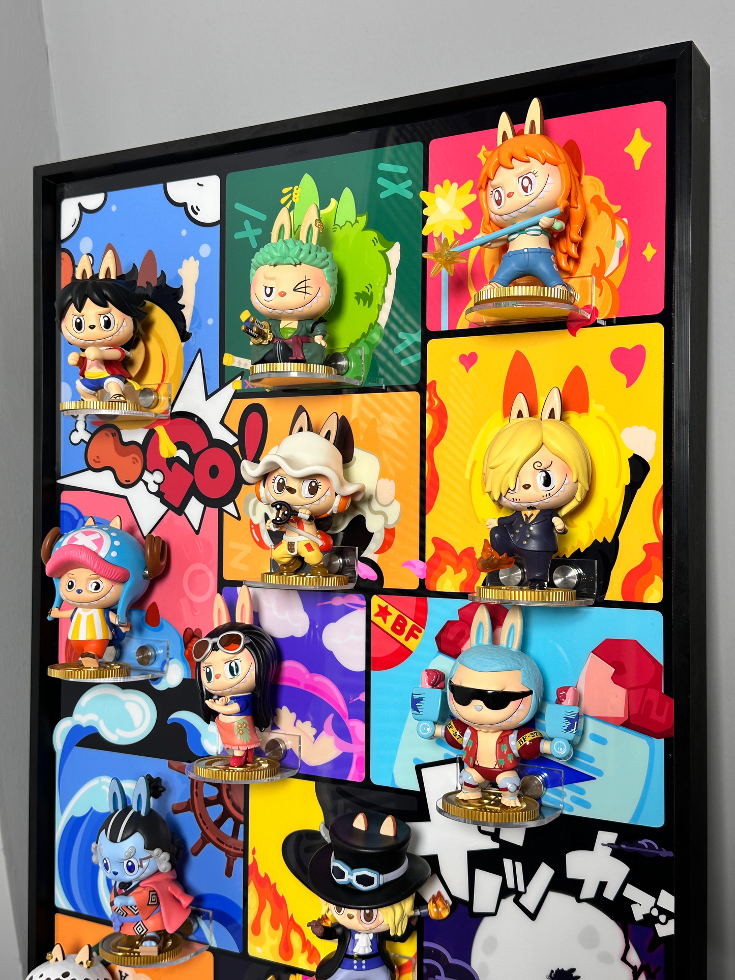 Labubu X One Piece Series Blind Box Storage