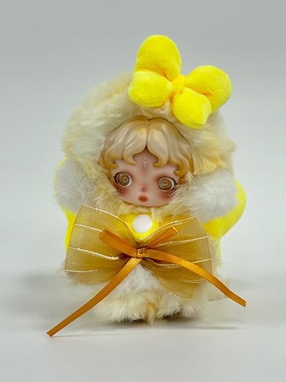 Bow-tie two-piece doll clothes