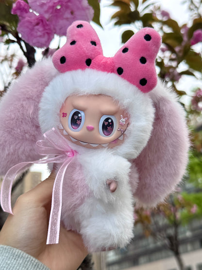 Labubu X Droopy Bunny Retrofit Design Pendants