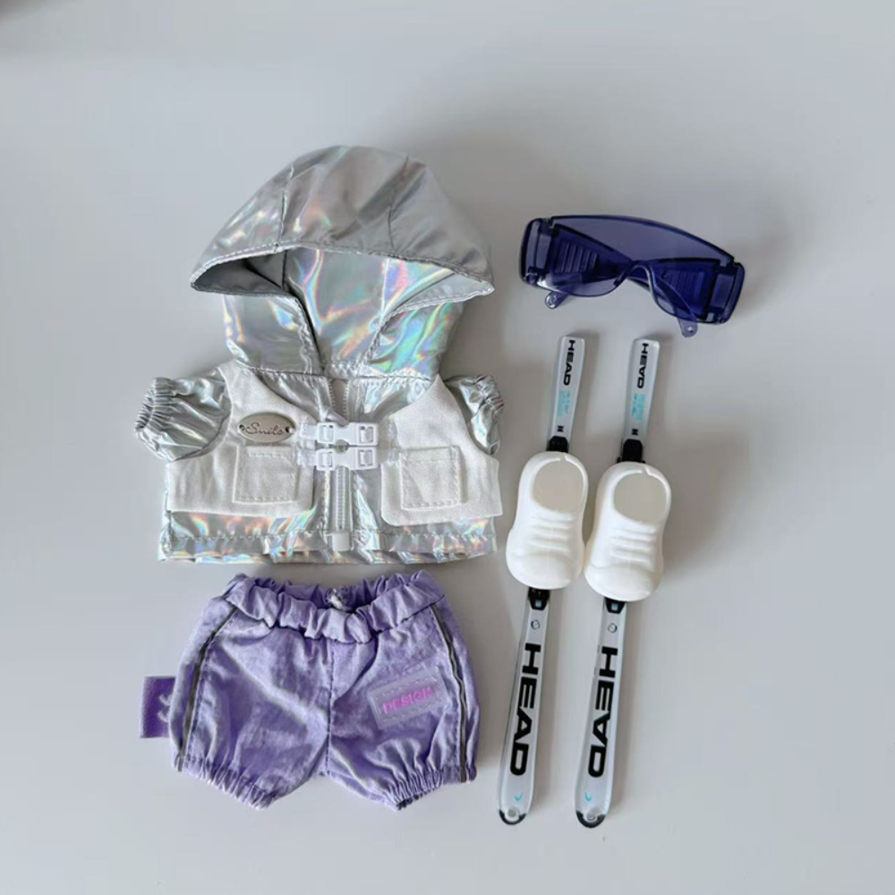 Labubu Ski Jacket Outfit | Winter Doll Clothes