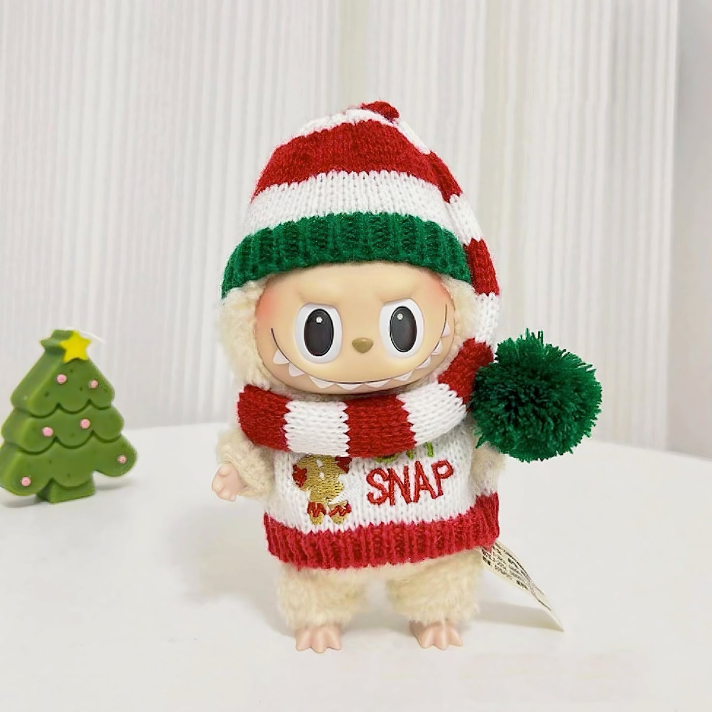 Labubu Christmas Sweater| Doll Clothes Series 2