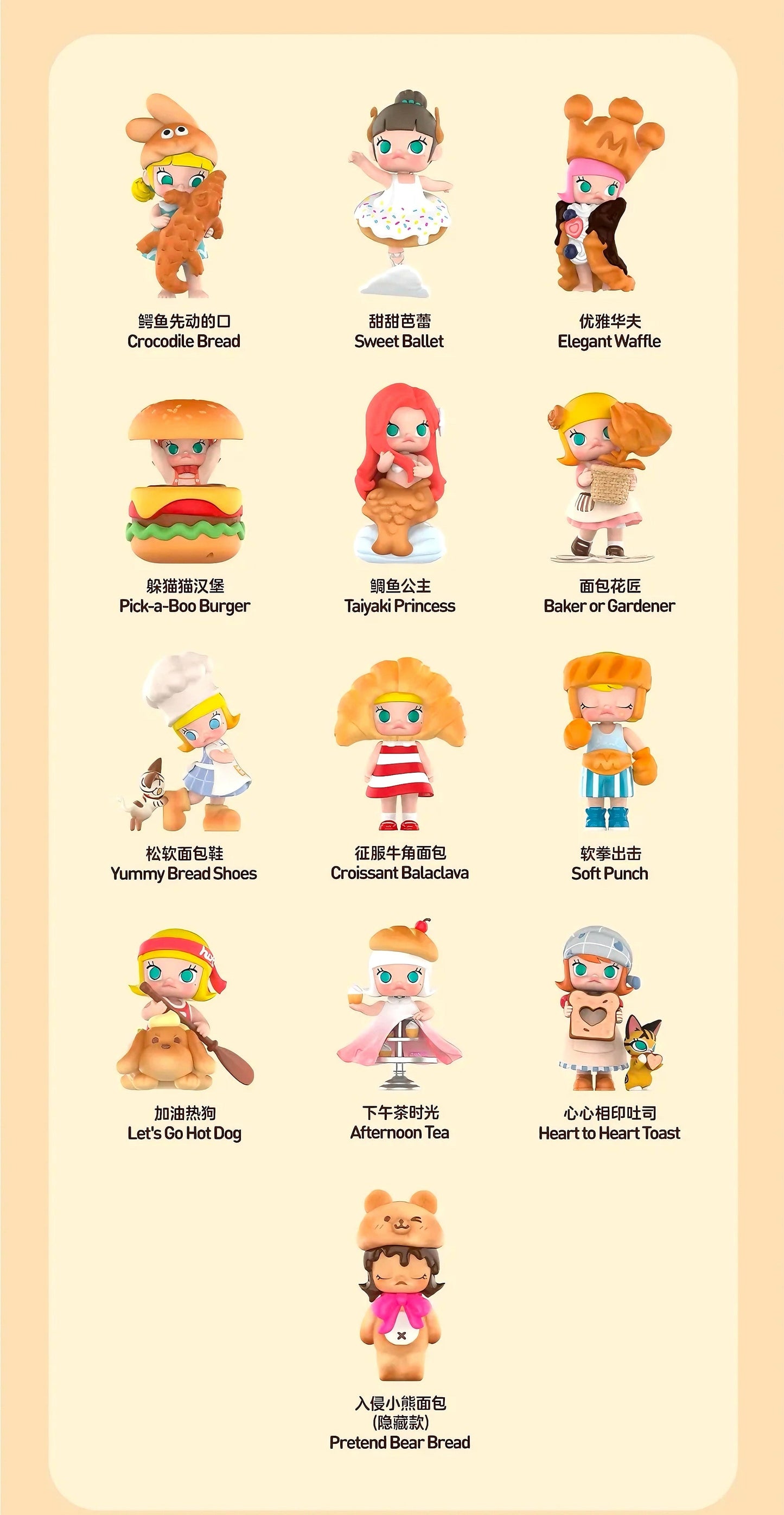 Molly Carb-Lover Series Figures