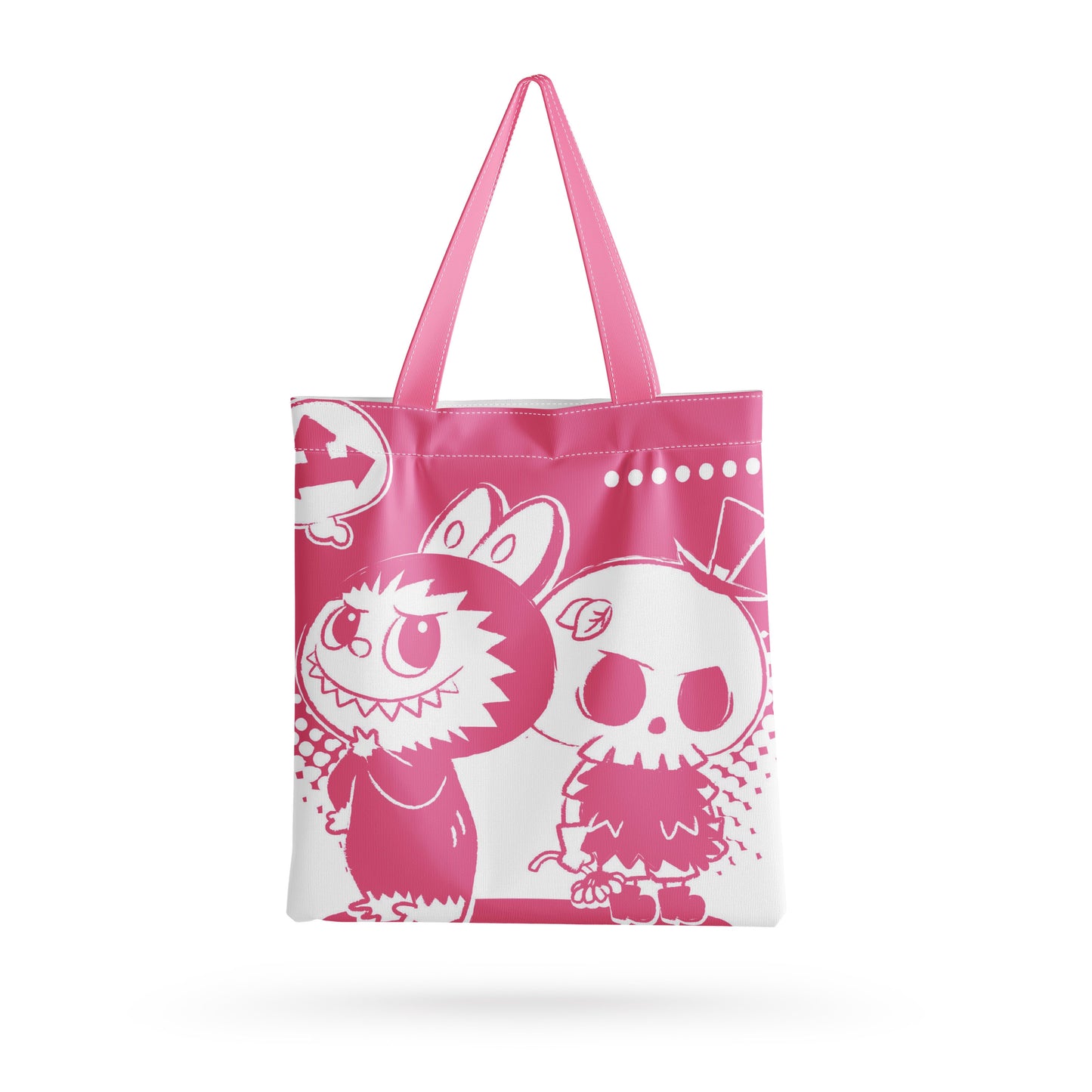 Labubu Cute Canvas Bag Includes zipper
