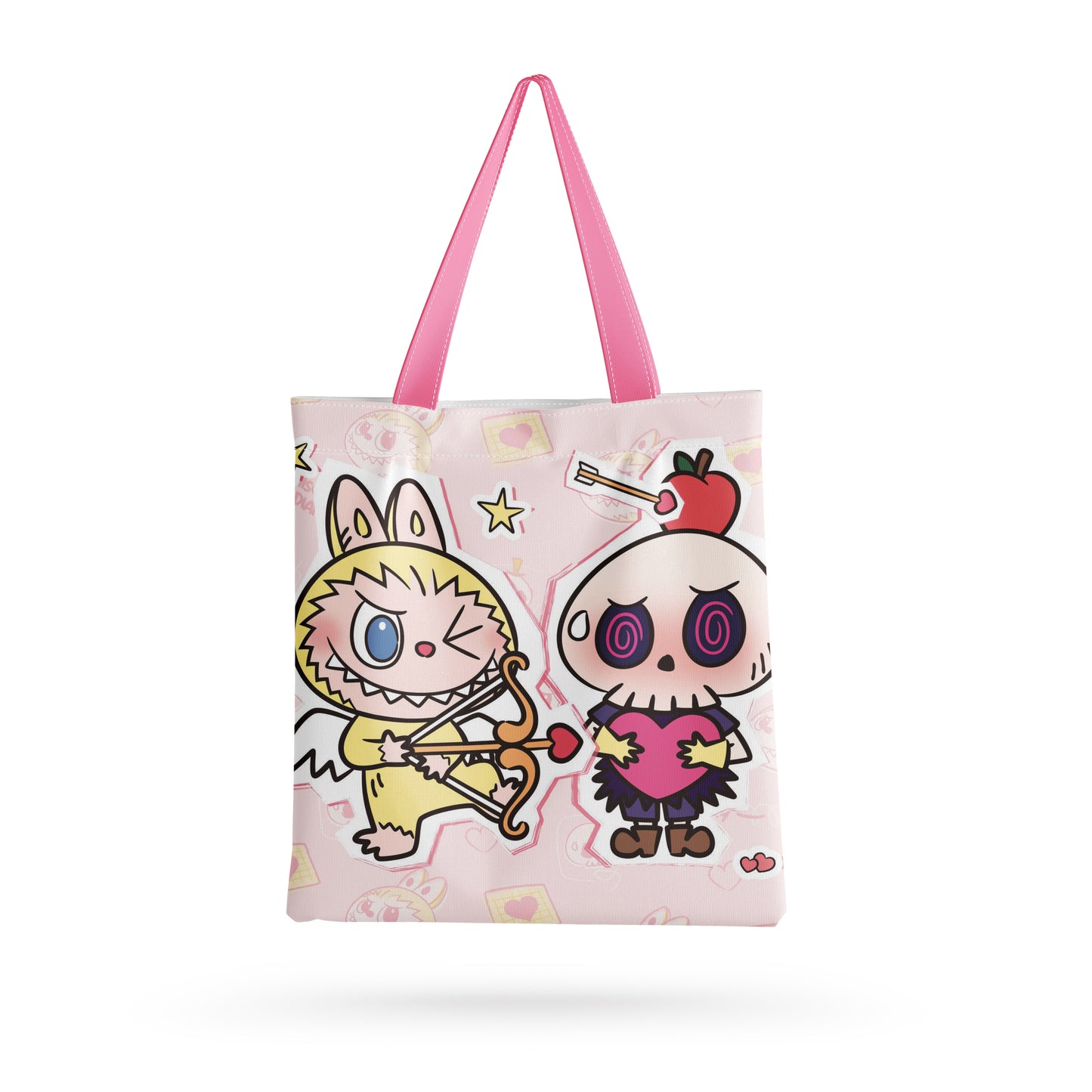 Labubu Cute Canvas Bag Includes zipper