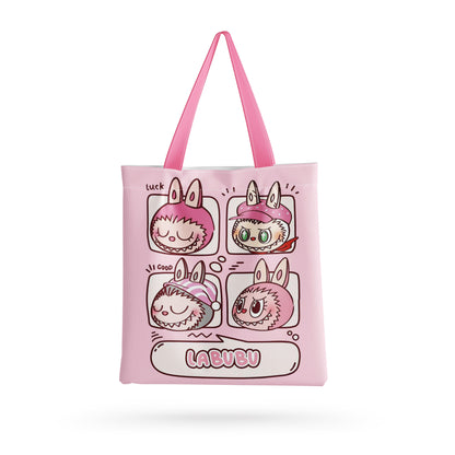Labubu Cute Canvas Bag Includes zipper