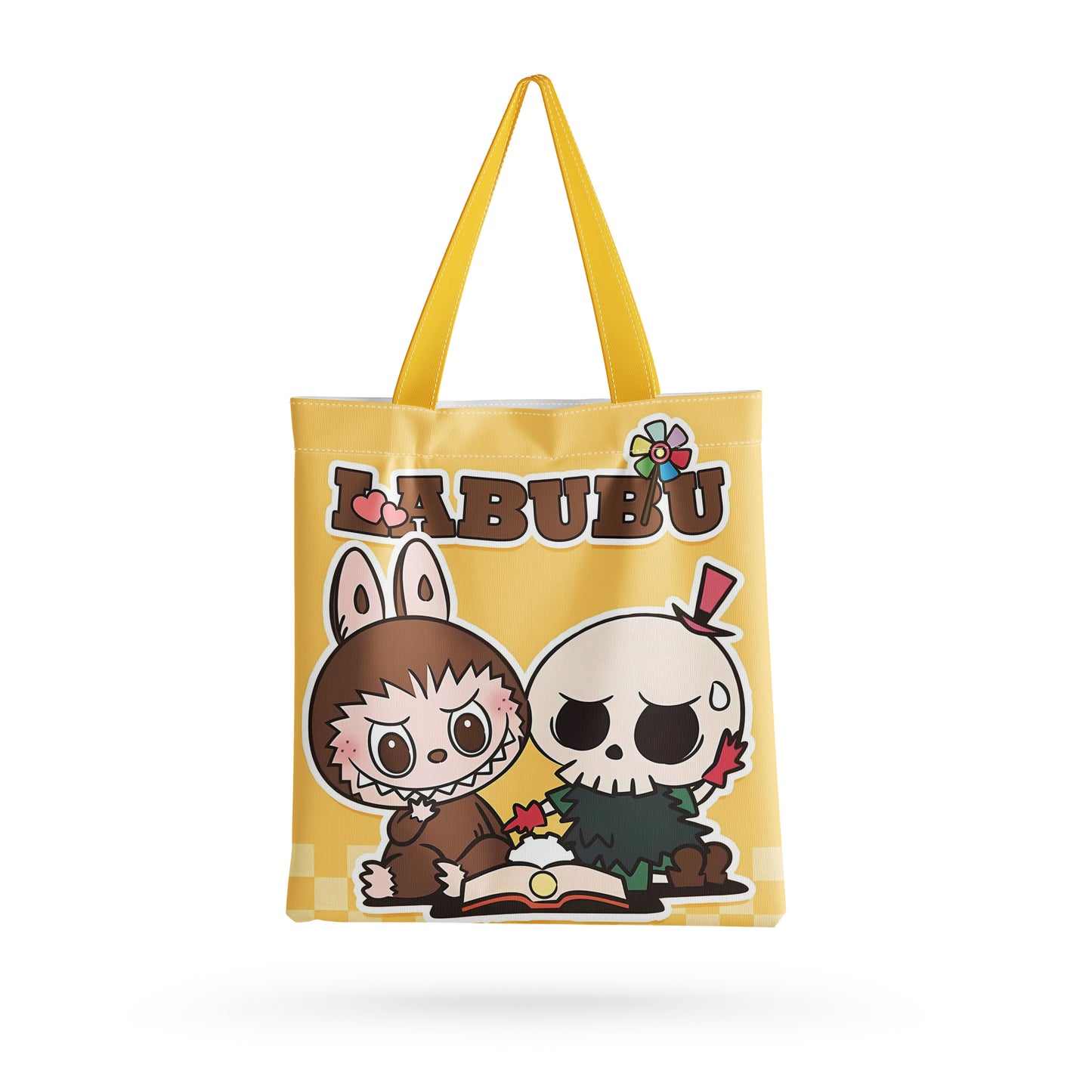 Labubu Cute Canvas Bag Includes zipper