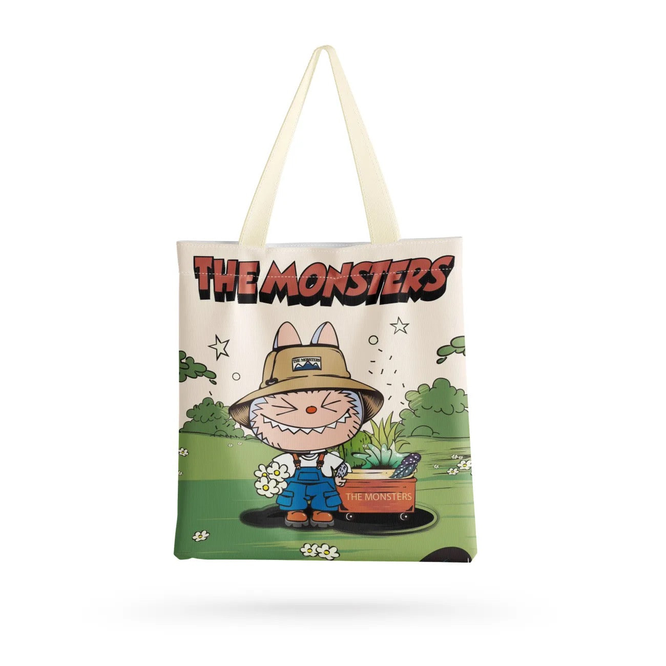 Labubu Cute Canvas Bag Includes zipper