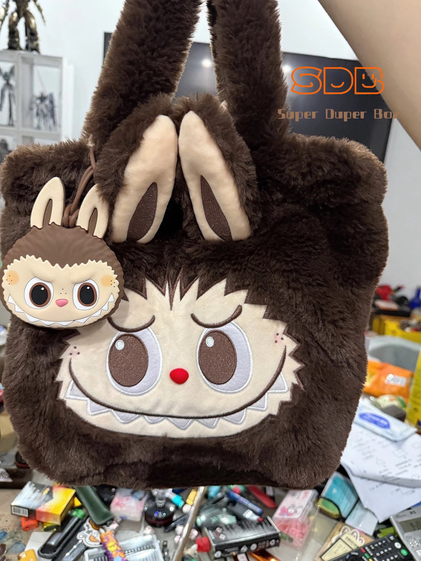 Labubu baggage tag