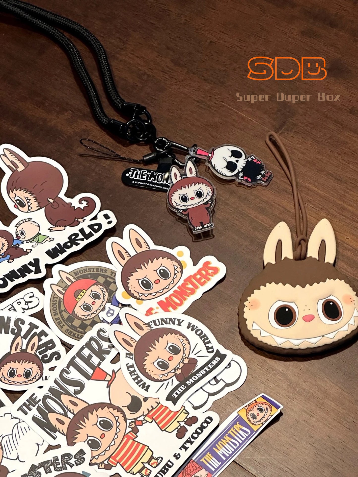 Labubu baggage tag