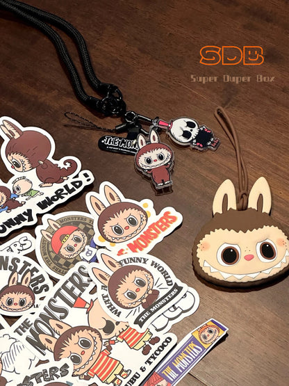 Labubu baggage tag