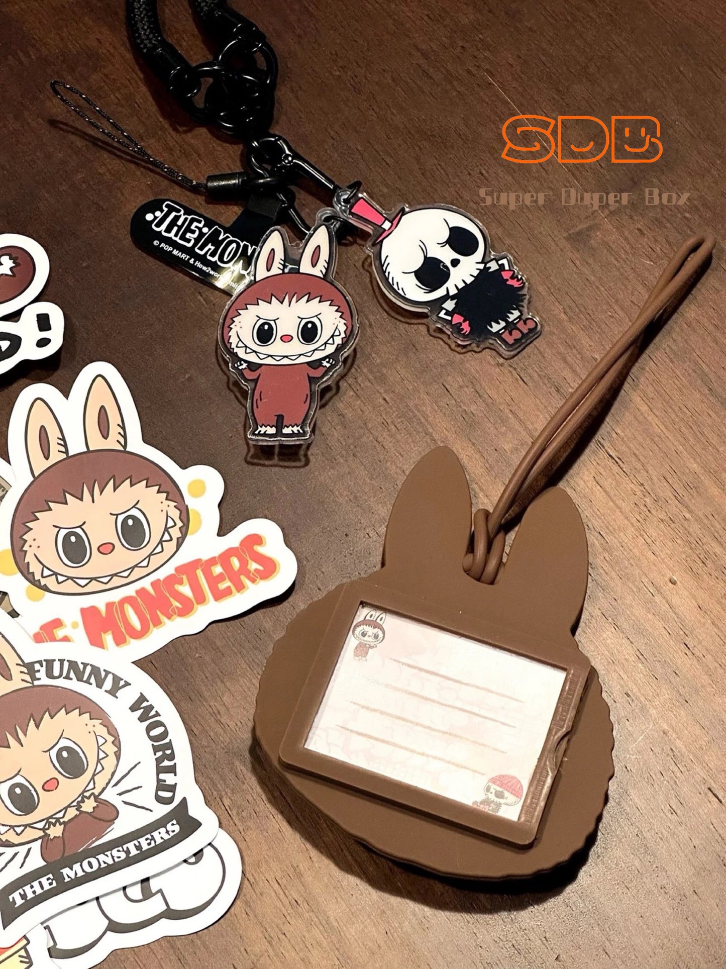 Labubu baggage tag