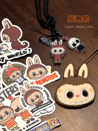 Labubu baggage tag