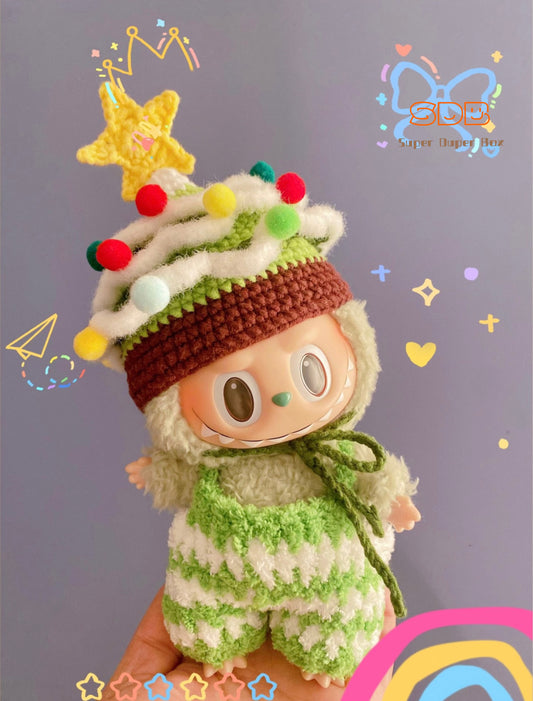 Labubu Merry Christmas| Doll Clothes Series 3